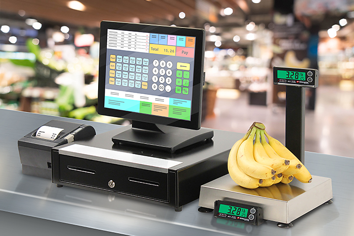 DETECTO's Enterprise APS series retail POS scales