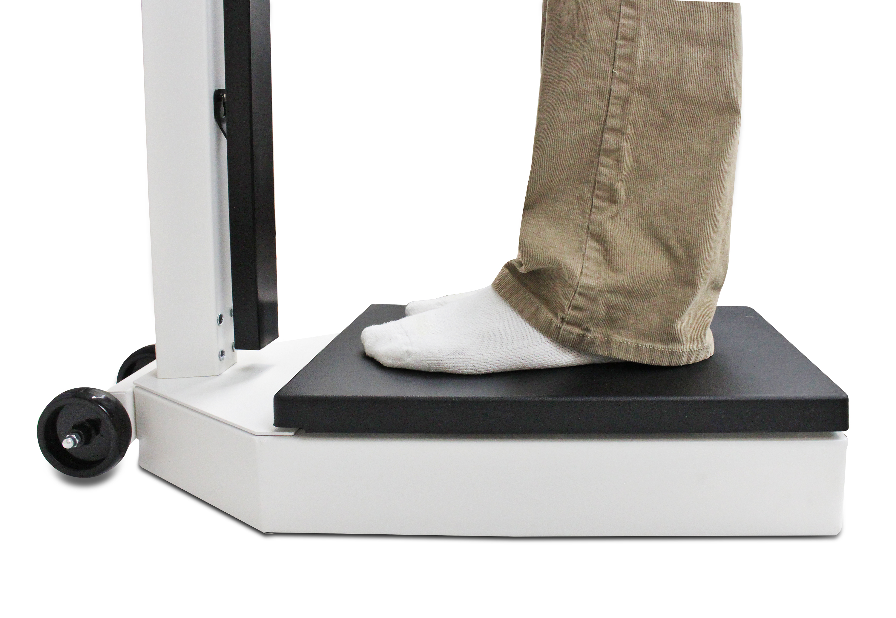 Detecto 448 Weigh Beam Eye-Level Physician Scale with Height Rod, Wheels,  and Handpost, 400 lb x 4 oz Capacity - Scale Warehouse and More