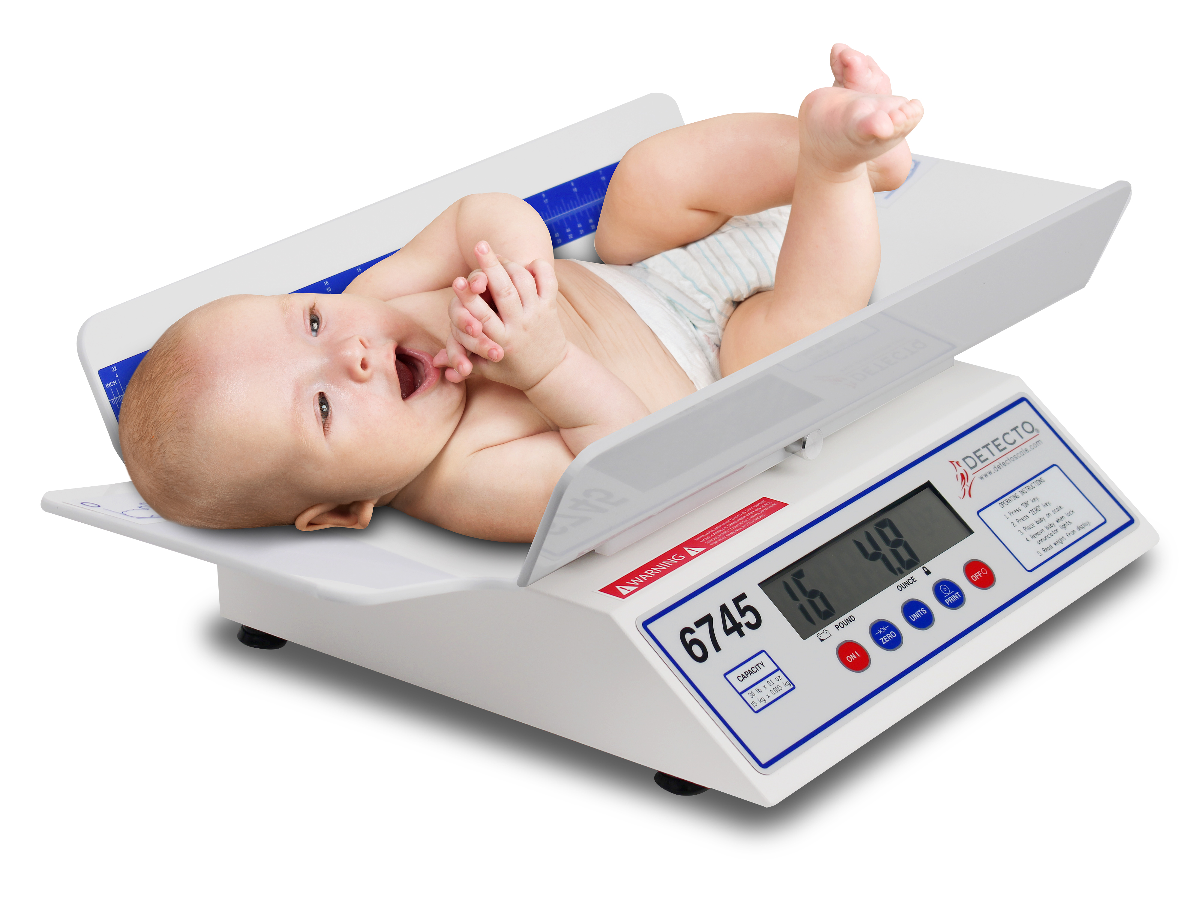 Detecto 6745 Digital Infant Scale