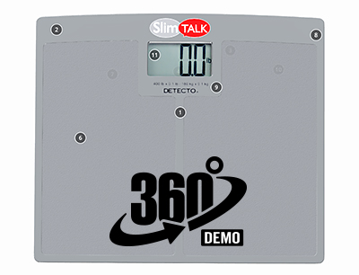 Economical Talking Bathroom Scale (Back in Stock) Limited quantities from  Speak To Me Catalog